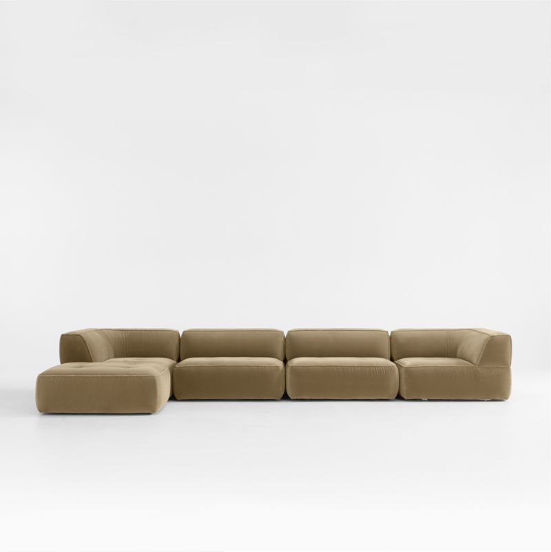 Angolare -Piece Reversible Sectional Sofa by Athena Calderone