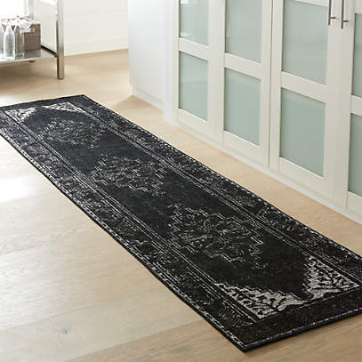 Anice Black Hand Knotted Oriental Style, What Are Runner Rugs