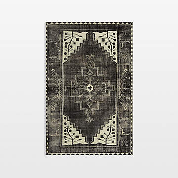 Anice Black Hand Knotted Oriental-Style Runner Rug 2.5'x7' + Reviews