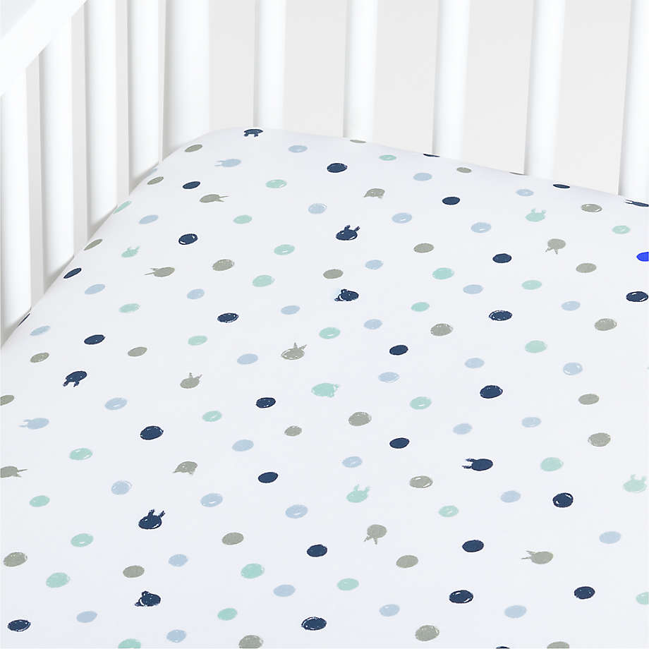 Blue hotsell crib sheets