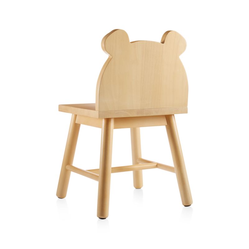 Bear Animal Wood Kids Play Chair