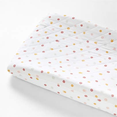 Pink polka discount dot changing mat