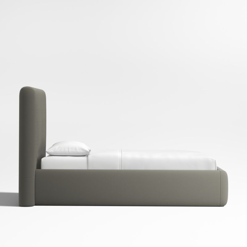 Anneli Graphite Upholstered Twin Bed - image 4 of 8