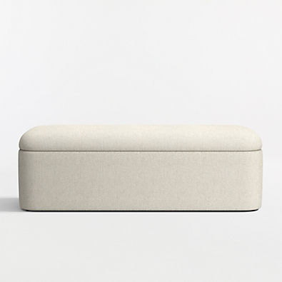 View Anneli 54" Upholstered Storage Bench details