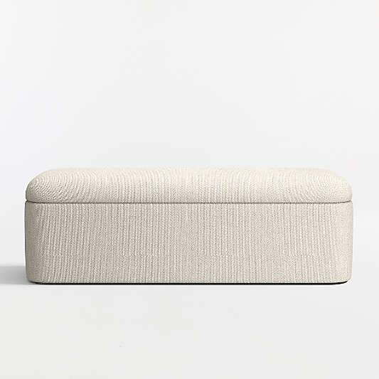 Anneli Upholstered Storage Bench (54"-70")