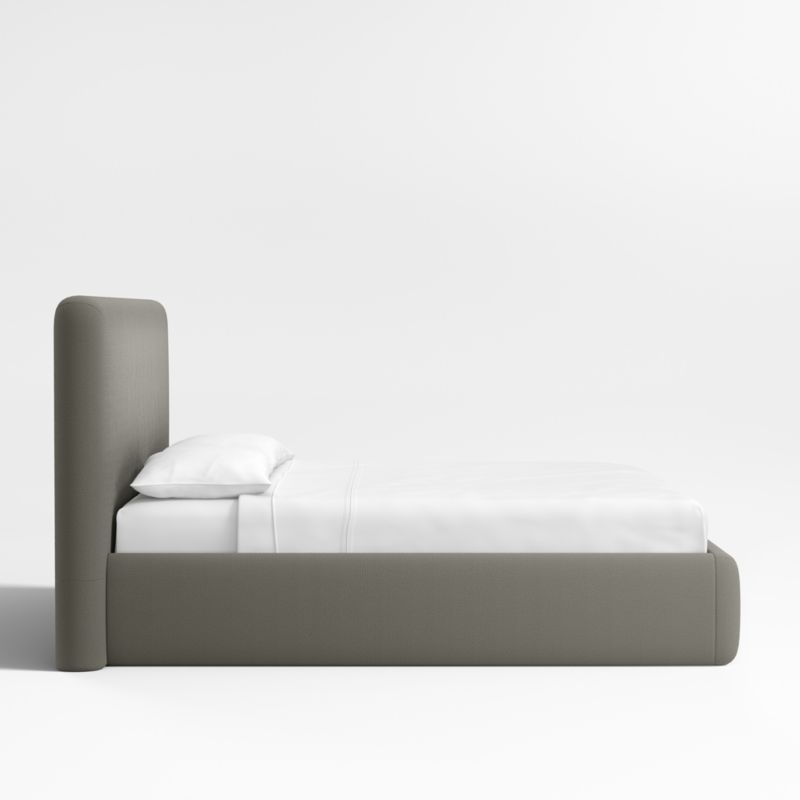 Anneli Graphite Upholstered King Bed - image 4 of 9