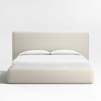 View Anneli Ivory Upholstered King Bed details