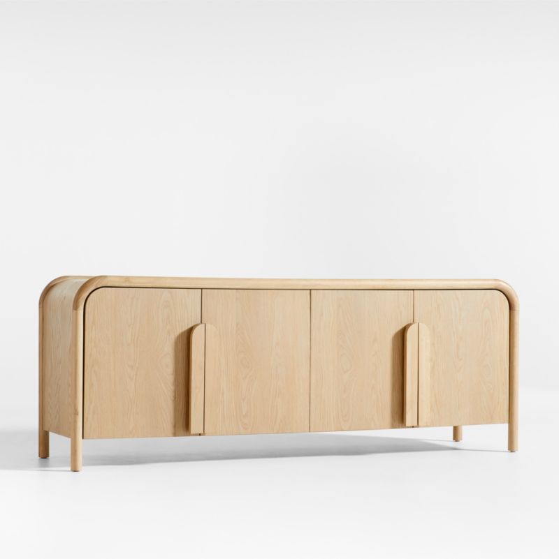 Annie 72" Natural Storage Media Credenza by Leanne Ford - image 4 of 9