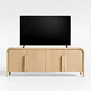 Annie 72" Natural Storage Media Credenza by Leanne Ford