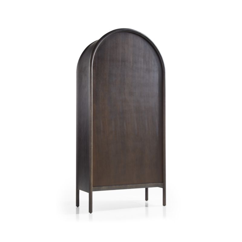 Annie Charcoal Brown Storage Cabinet by Leanne Ford - image 13 of 18