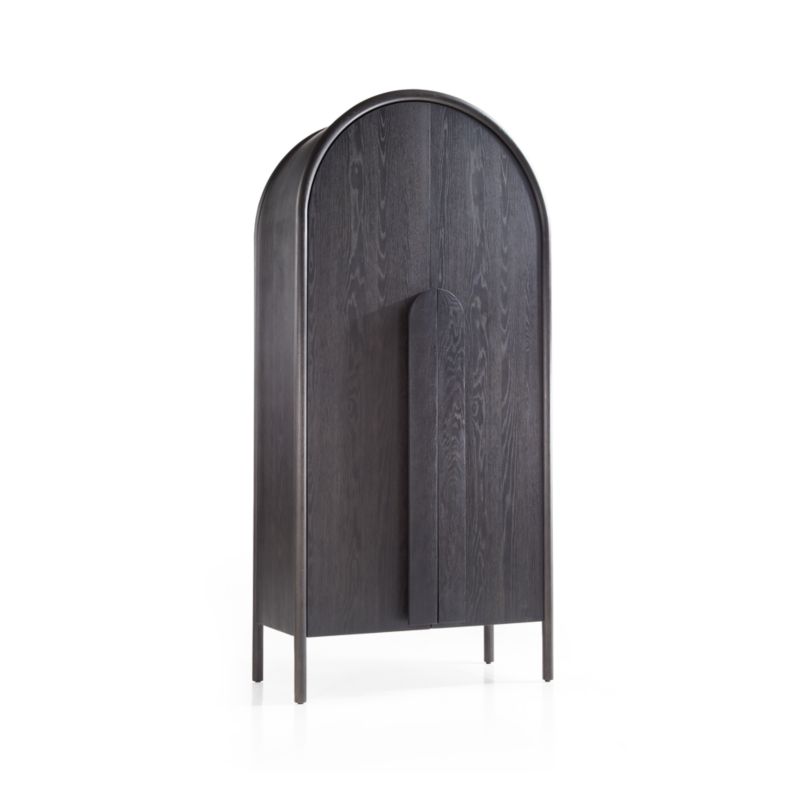 Annie Charcoal Brown Storage Cabinet by Leanne Ford - image 11 of 18