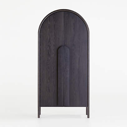 Crate and barrel on sale arched cabinet