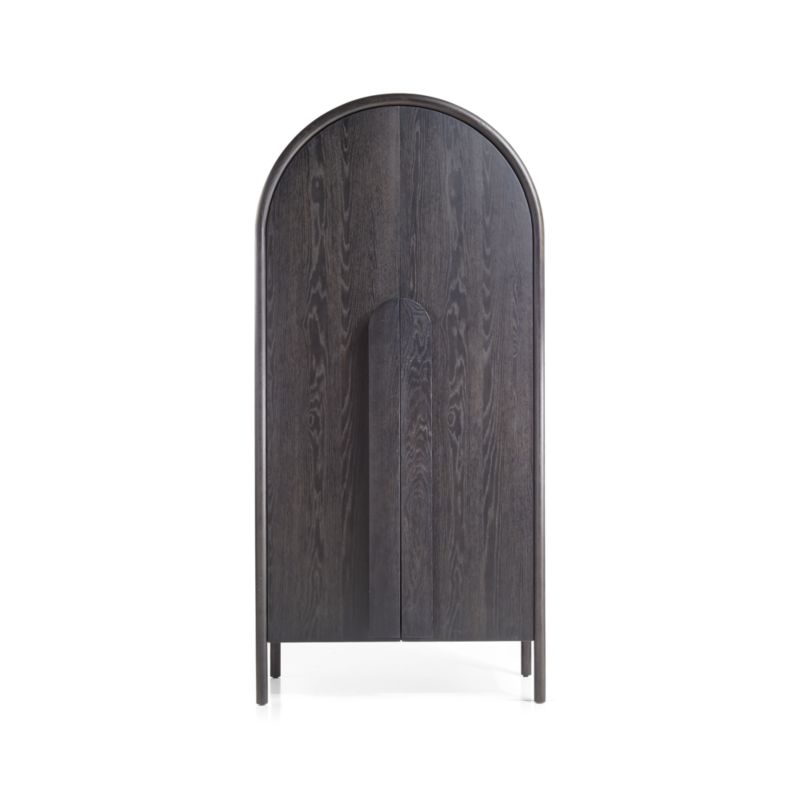 Annie Charcoal Brown Storage Cabinet by Leanne Ford - image 14 of 18