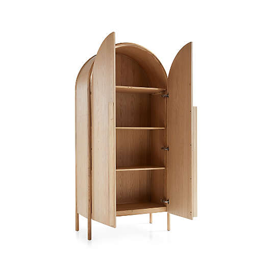 Annie 38" Natural Storage Cabinet by Leanne Ford