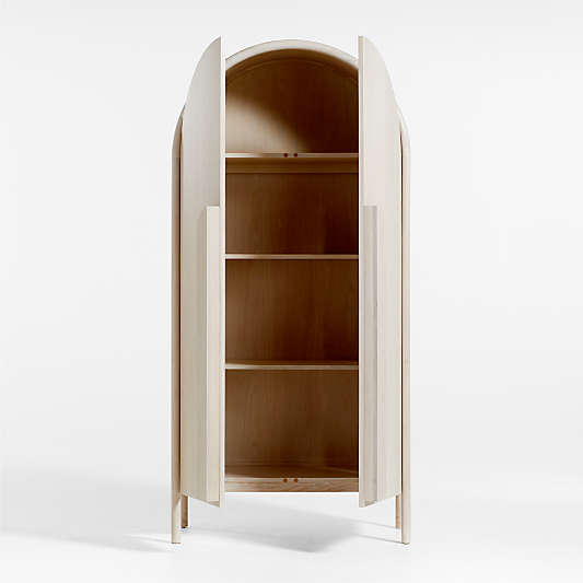 Annie 38" Whitewash Storage Cabinet by Leanne Ford