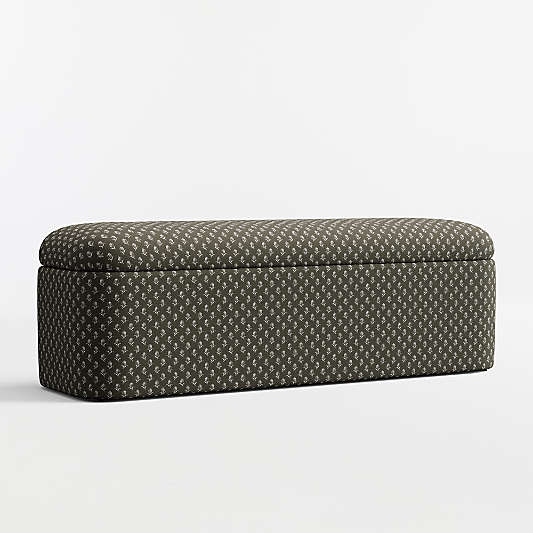 Anneli Upholstered Storage Bench (54"-70")