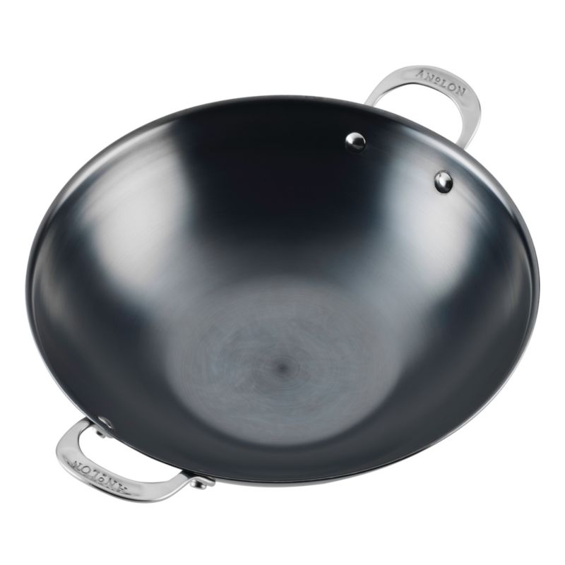 Anolon ® Everlast N2 14" Carbon Steel Wok - image 7 of 11