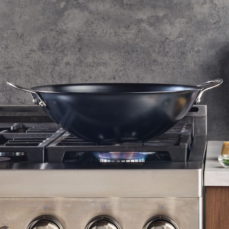 Anolon ® Everlast N2 14" Carbon Steel Wok - image 6 of 11