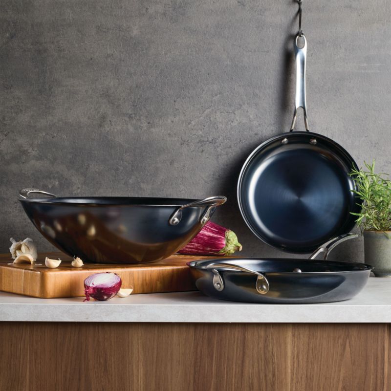 Anolon ® Everlast N2 14" Carbon Steel Wok - image 5 of 11
