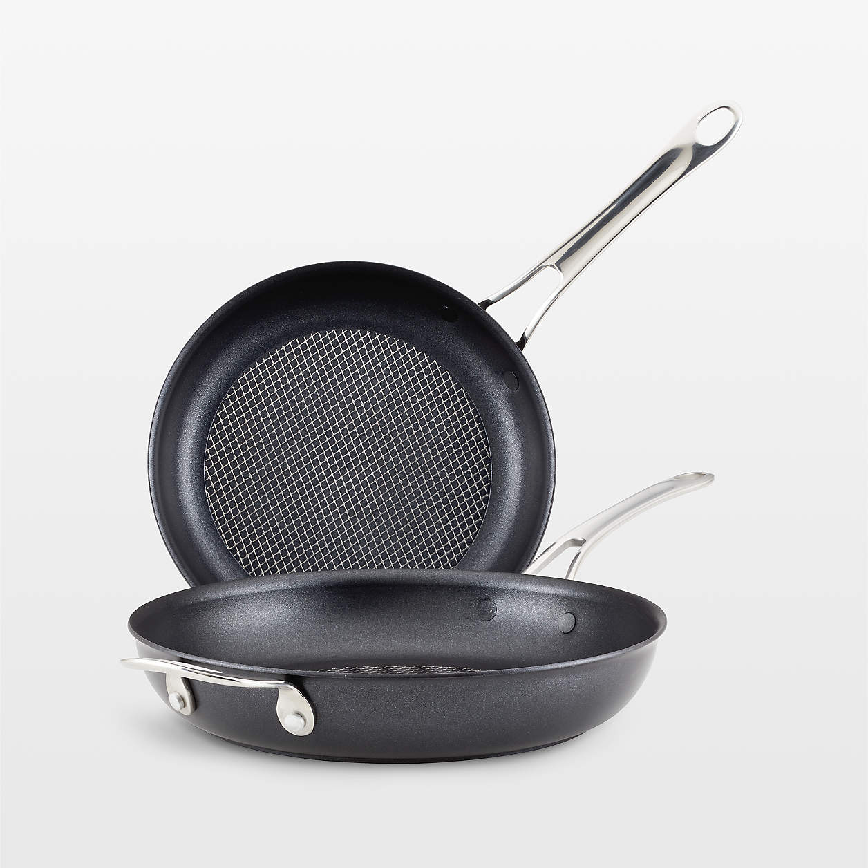 Anolon X Frying Pans, Set of 2 Crate & Barrel
