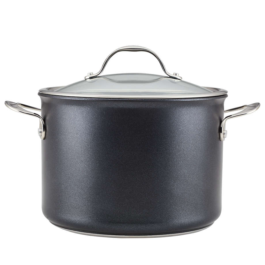 Anolon 10-Piece Cookware Set in Dark Gray