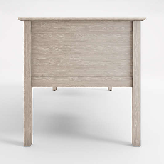 Ainsworth Pickled Oak Executive Desk