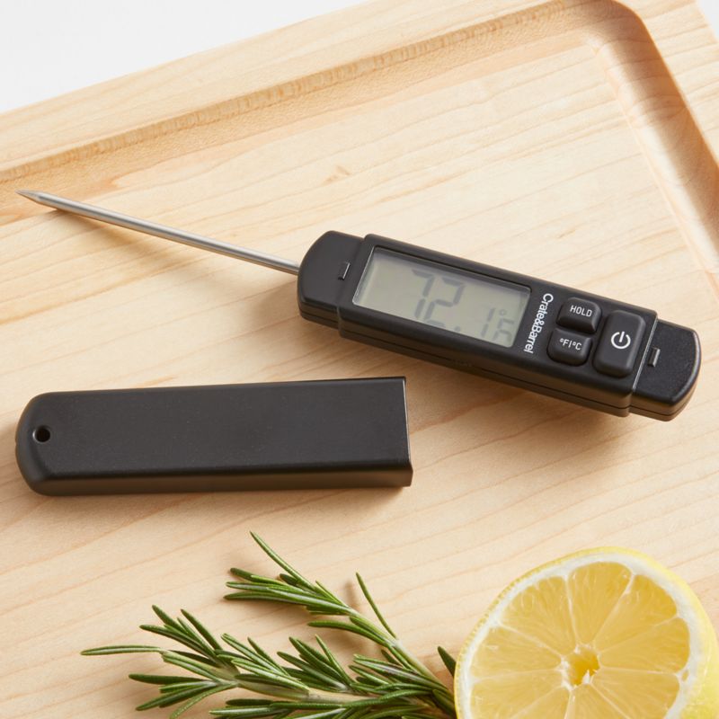 Crate & Barrel by Taylor Analog Leave-In Meat Thermometer +