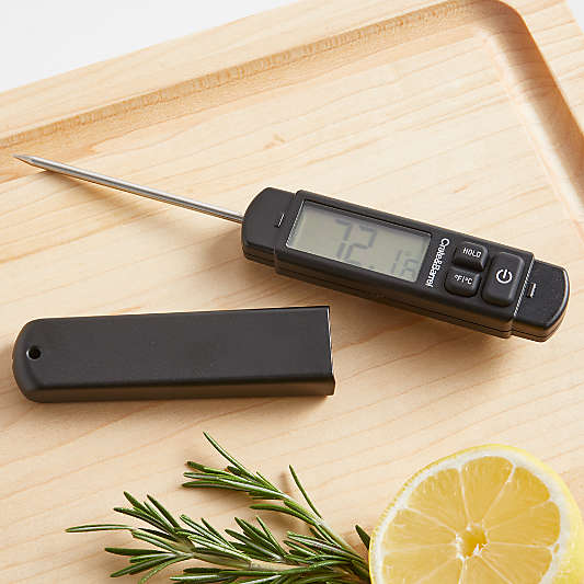 Crate & Barrel Antimicrobial Digital Meat Thermometer Pen