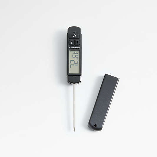 Crate & Barrel Antimicrobial Digital Meat Thermometer Pen