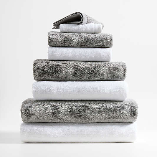 Ash Antimicrobial Organic Cotton Hand Towel