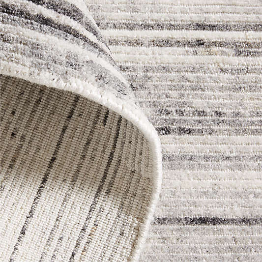 Antwerp Performance Handwoven Light Grey Area Rug 9'x12'