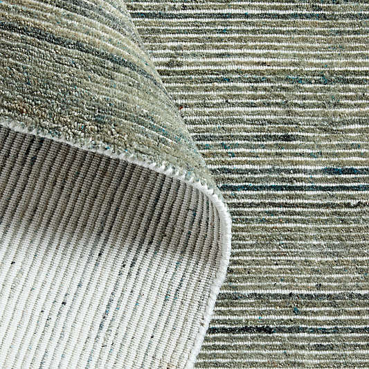 Antwerp Performance Handwoven Green Area Rug 9'x12'