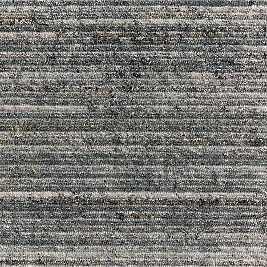 Antwerp Performance Handwoven Nickel Grey Rug Swatch 12"x18"