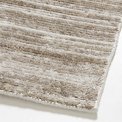 Macon Beige Chenille Rug 12x18 Swatch