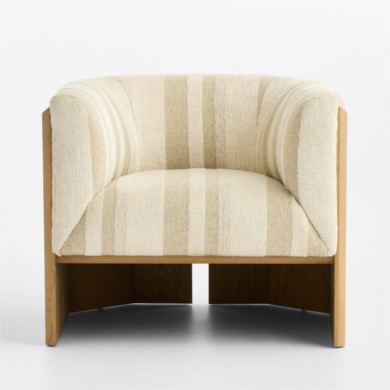 Anvers Striped Accent Chair - image 5 of 9