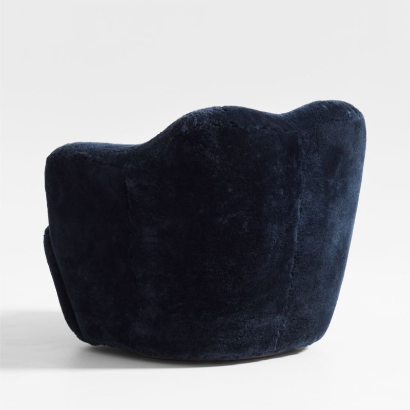 Apero Shearling Swivel Accent Chair - image 5 of 7