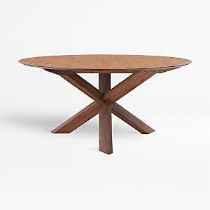 Crate and barrel 60 online inch round table