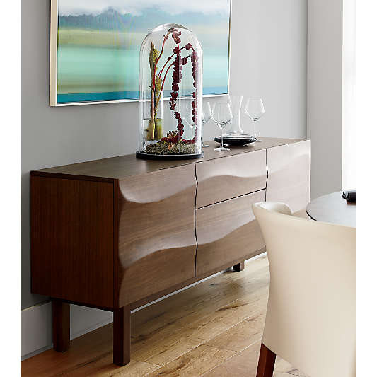 Apex 71" Walnut Credenza