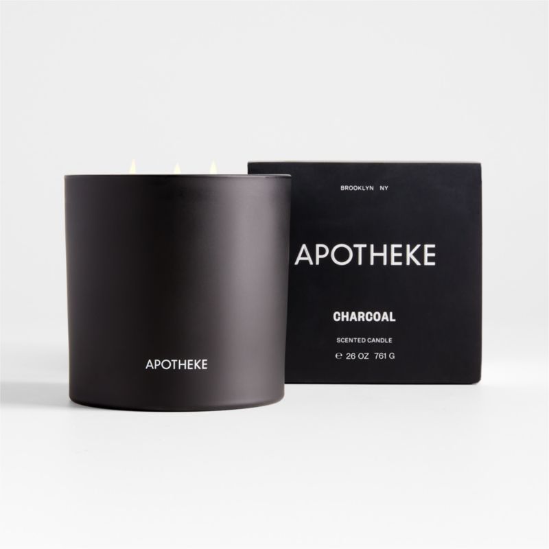 Apotheke Charcoal-Scented 3-Wick Candle - image 0 of 7