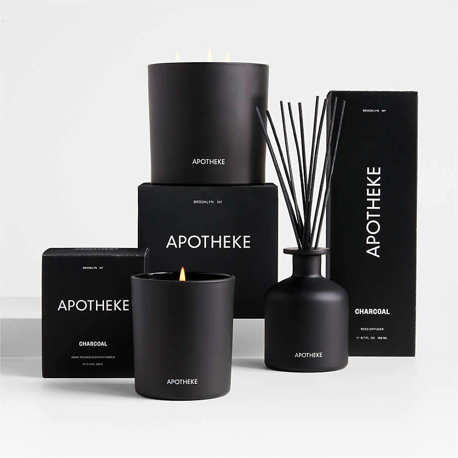 Apotheke CharcoalScented Candles and Diffusers Crate & Barrel Canada