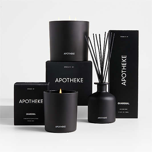 Apotheke Charcoal-Scented Candles and Diffusers