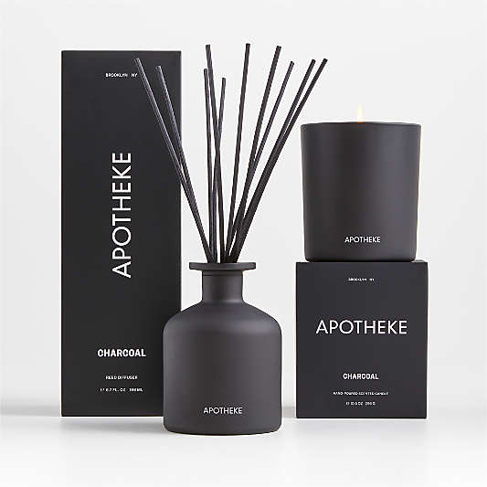 Apotheke Charcoal-Scented Reed Diffuser