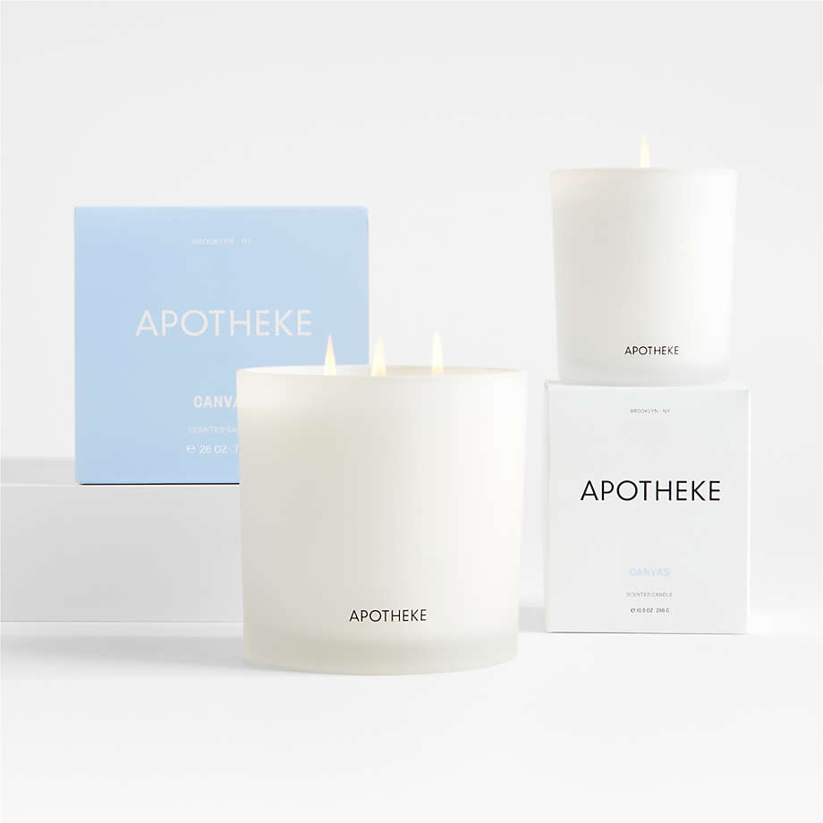 Apotheke Canvas-Scented Candles and Diffuser | Crate & Barrel