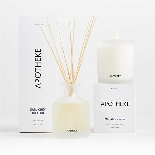 Apotheke Earl Grey Bitters-Scented Reed Diffuser