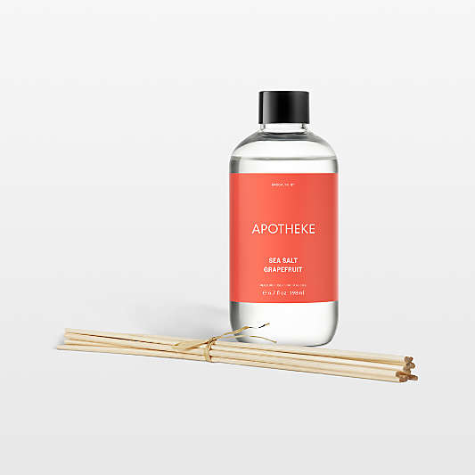 Apotheke Sea Salt Grapefruit Reed Diffuser Liquid Refill