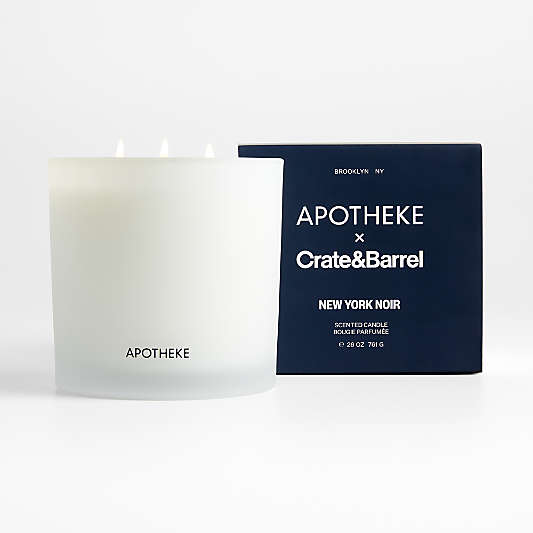 Apotheke New York Noir 3-Wick Scented Candle