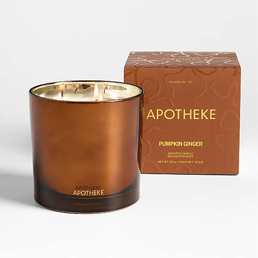 Apotheke Pumpkin Ginger 3-Wick Candle