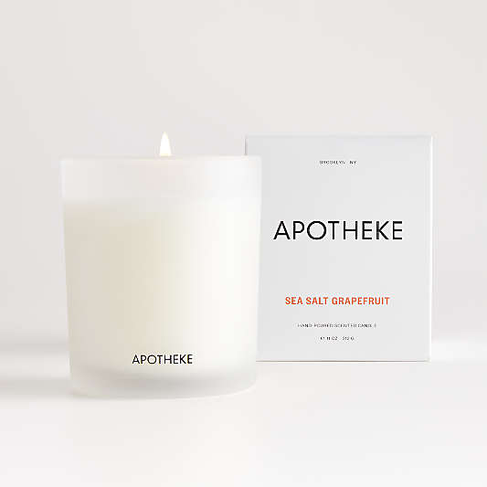 Apotheke Sea Salt Grapefruit Boxed Candle