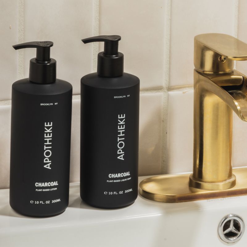 Apotheke Charcoal Scented Soap and Lotion Bundle - image 3 of 4