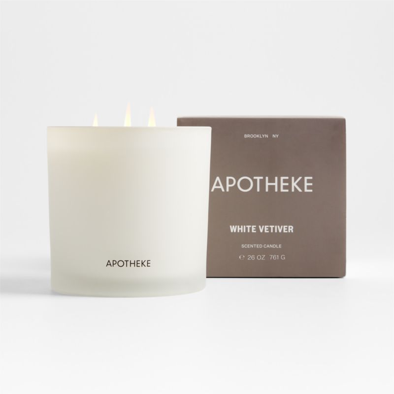 Apotheke White Vetiver 3-Wick Candle